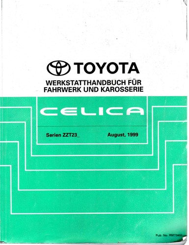 Celica zzt23 werkstatthandbuch - celica,