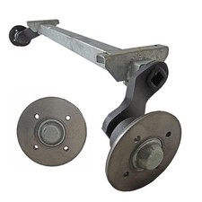 750kg Anhänger Achse - A=