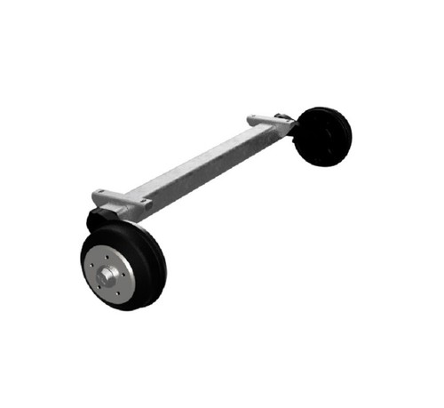 Anhängerachse 1350kg gebremst - anhängerachse,