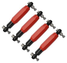 4x Set Radstoßdämpfer rot