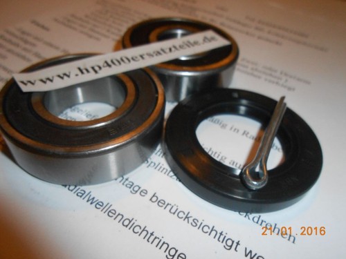 Radlager satz mit splint u - radlager,